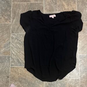Philosophy Black Blouse